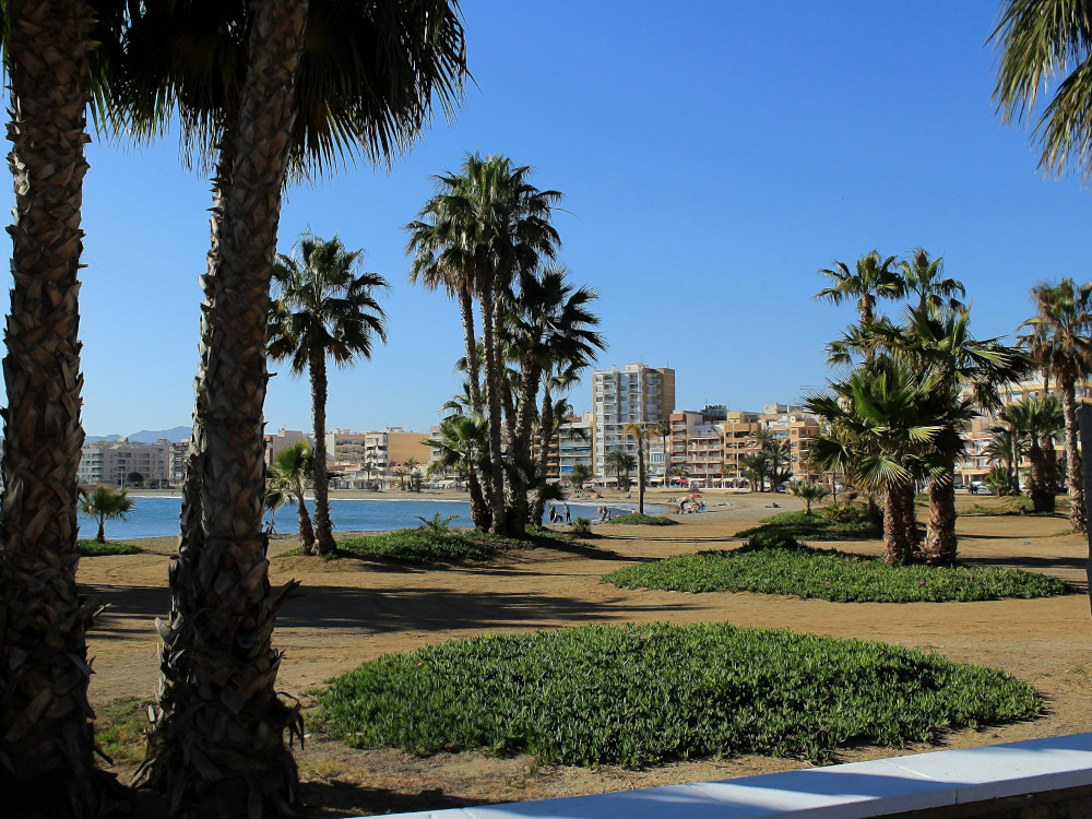 Playa Poniente in Aguilas