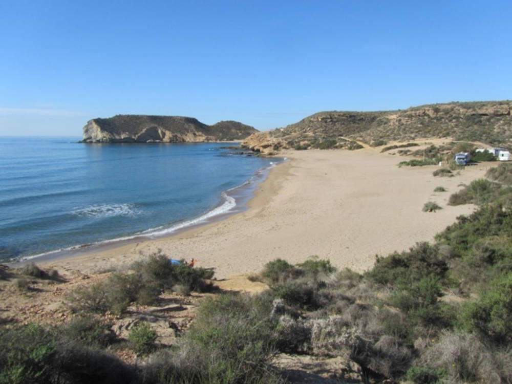 Playa de la Higuerica in Aguilas