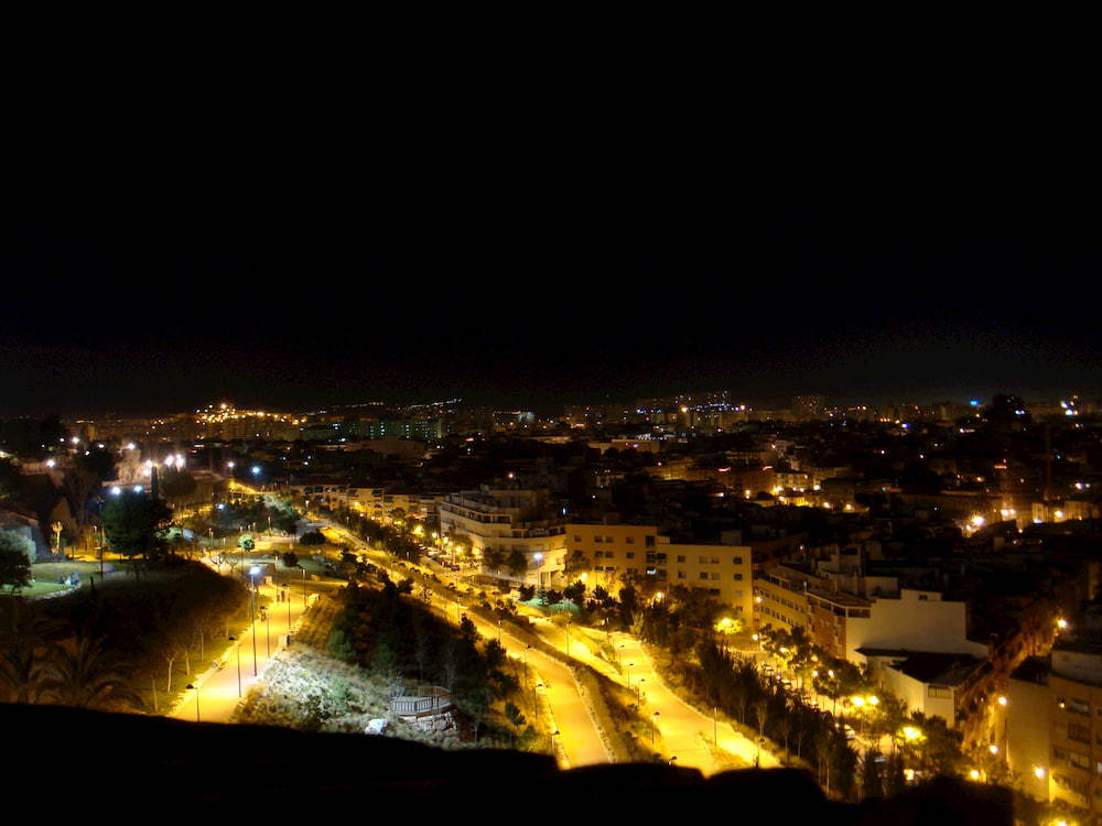 San Blas at night