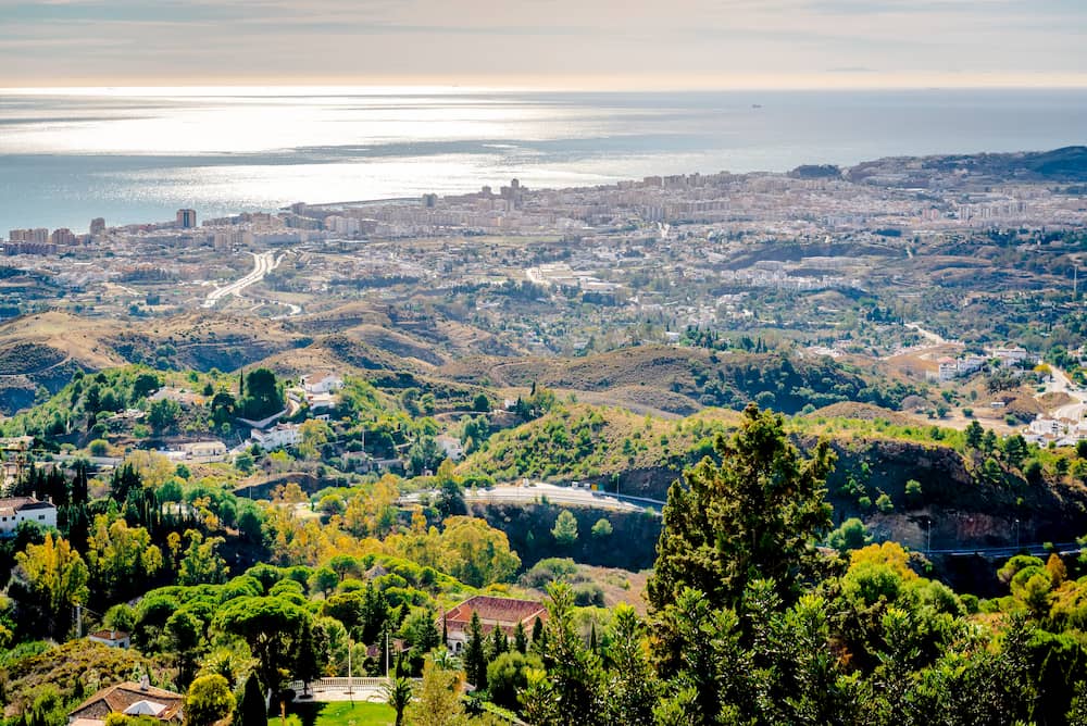 View of Fuengirola from Mijas