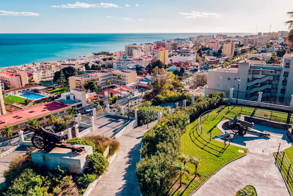 Seafront in Torremolinos