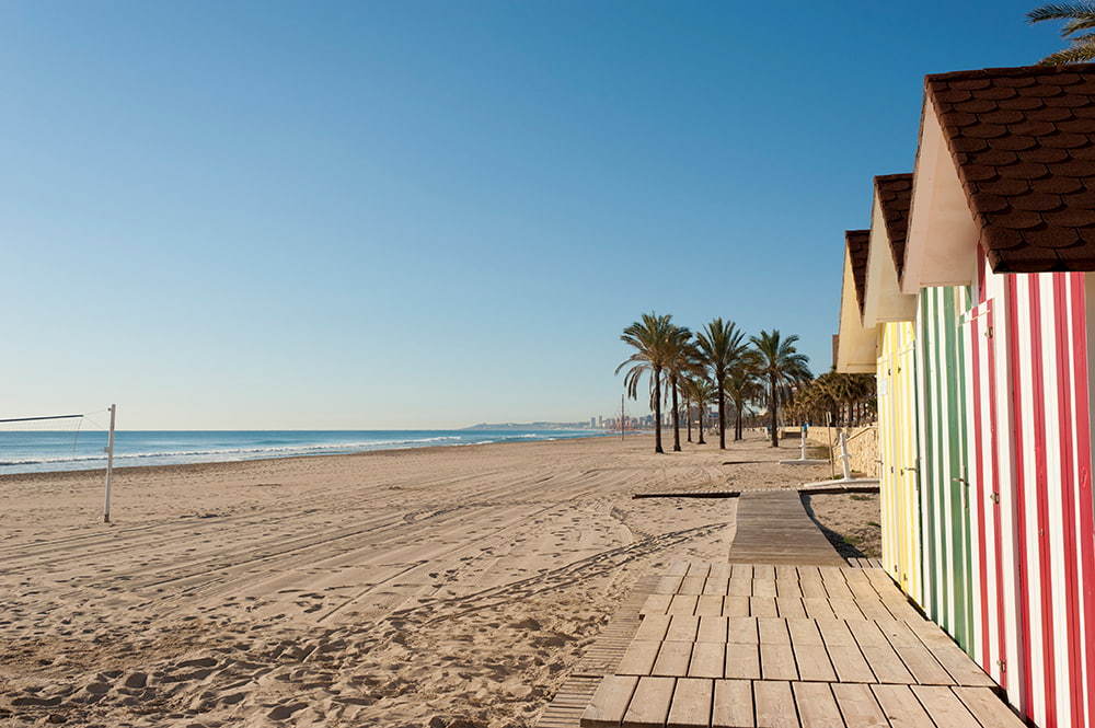 Changing cabin on Muchavista beach