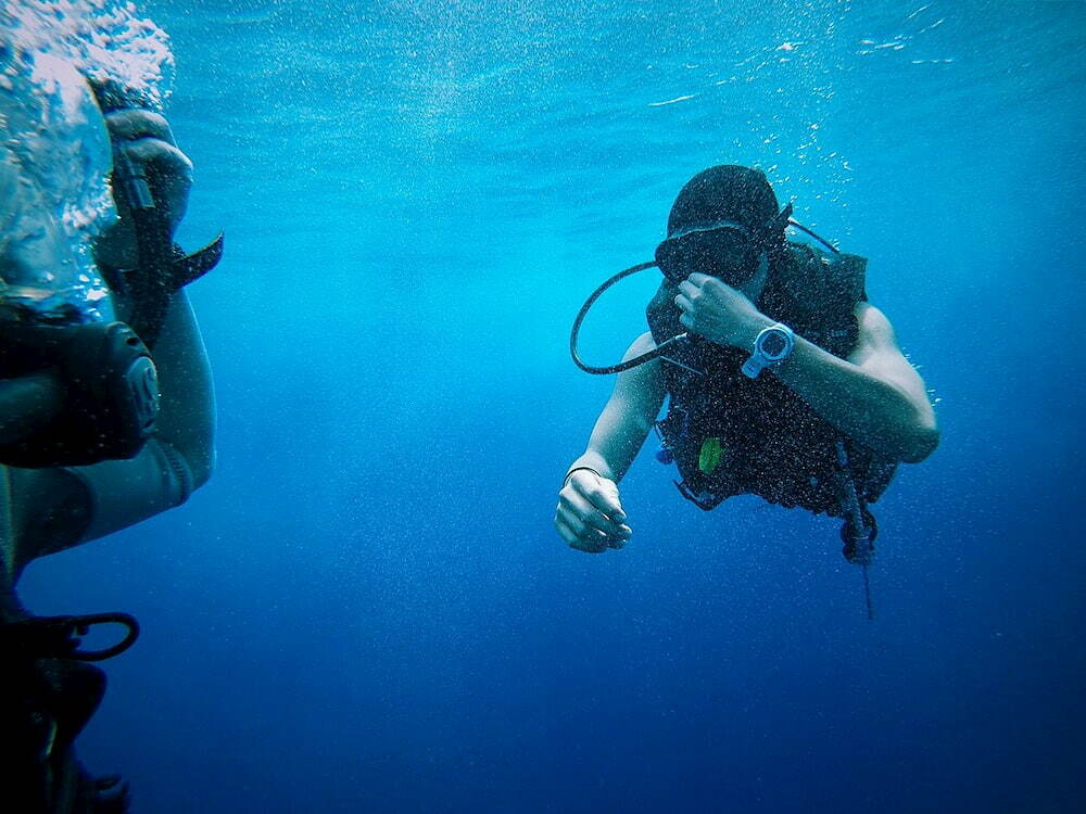 Diving in Moraira