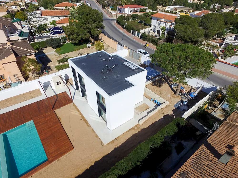Construction in Los Balcones