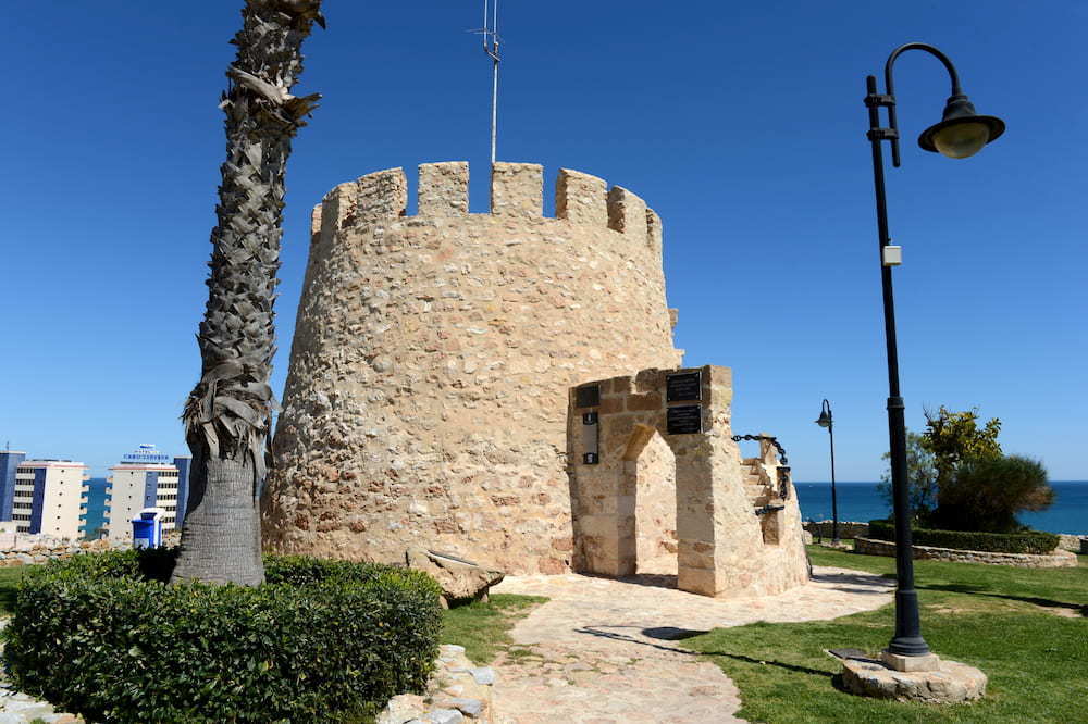 The city’s main tower
