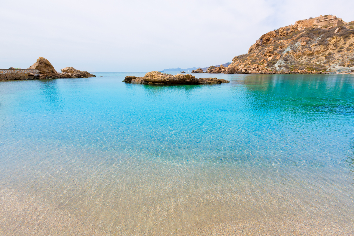 Sea view with rocks