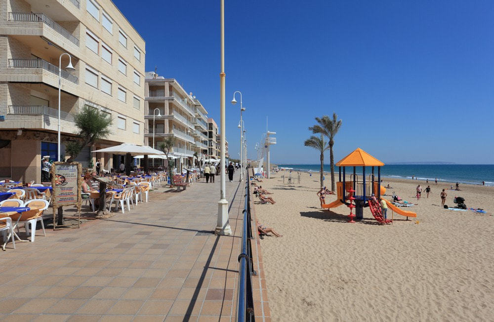 Playa Centro – beach view