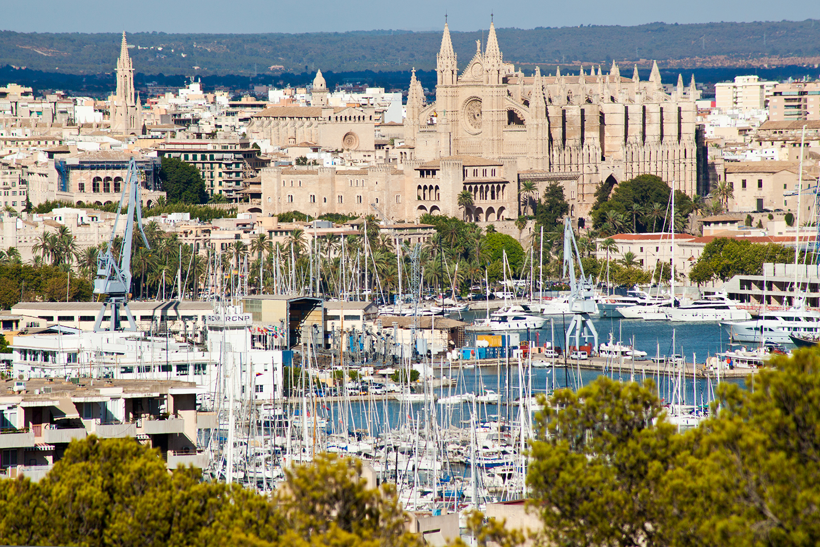 Mallorca skyline