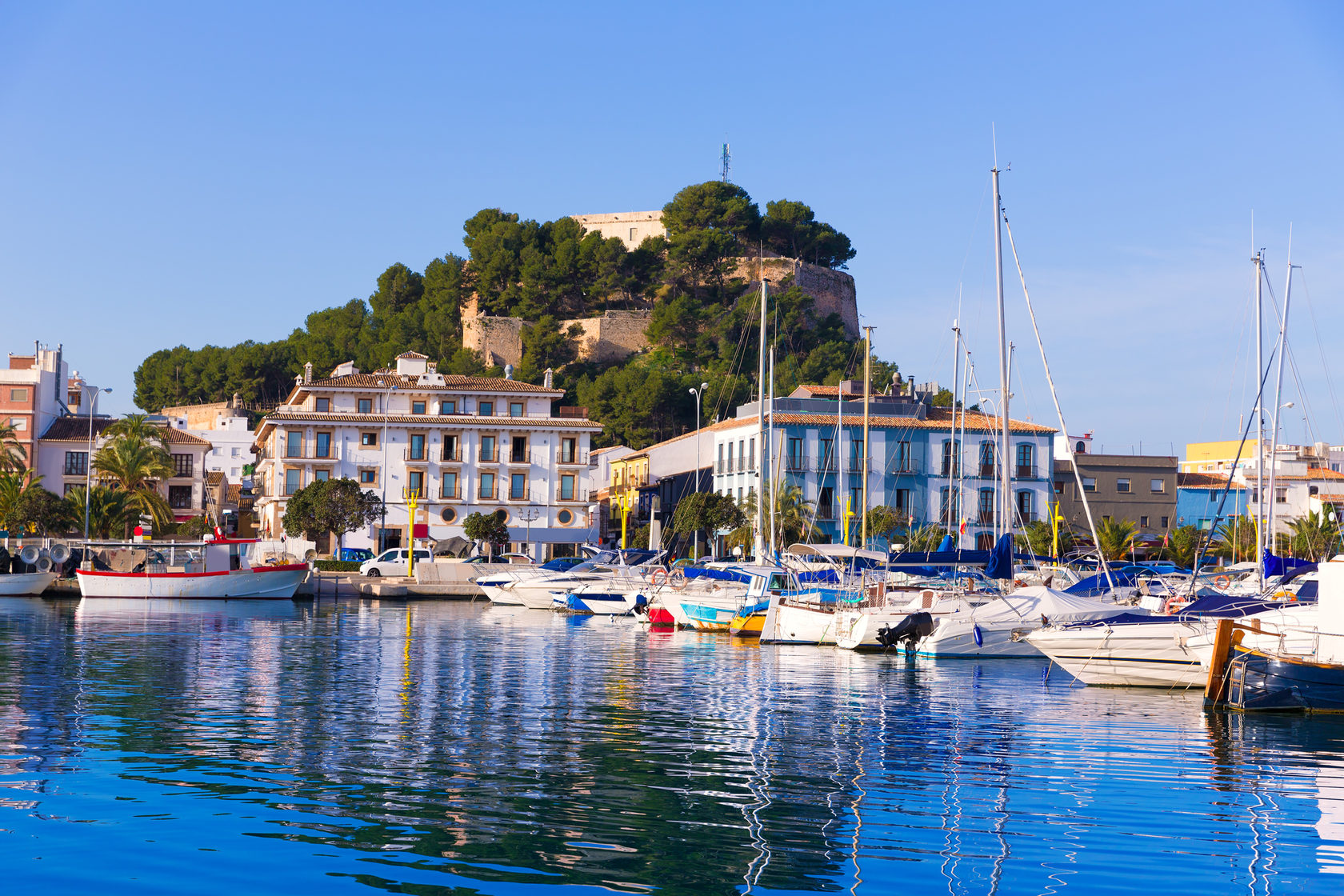 Harbor in Denia