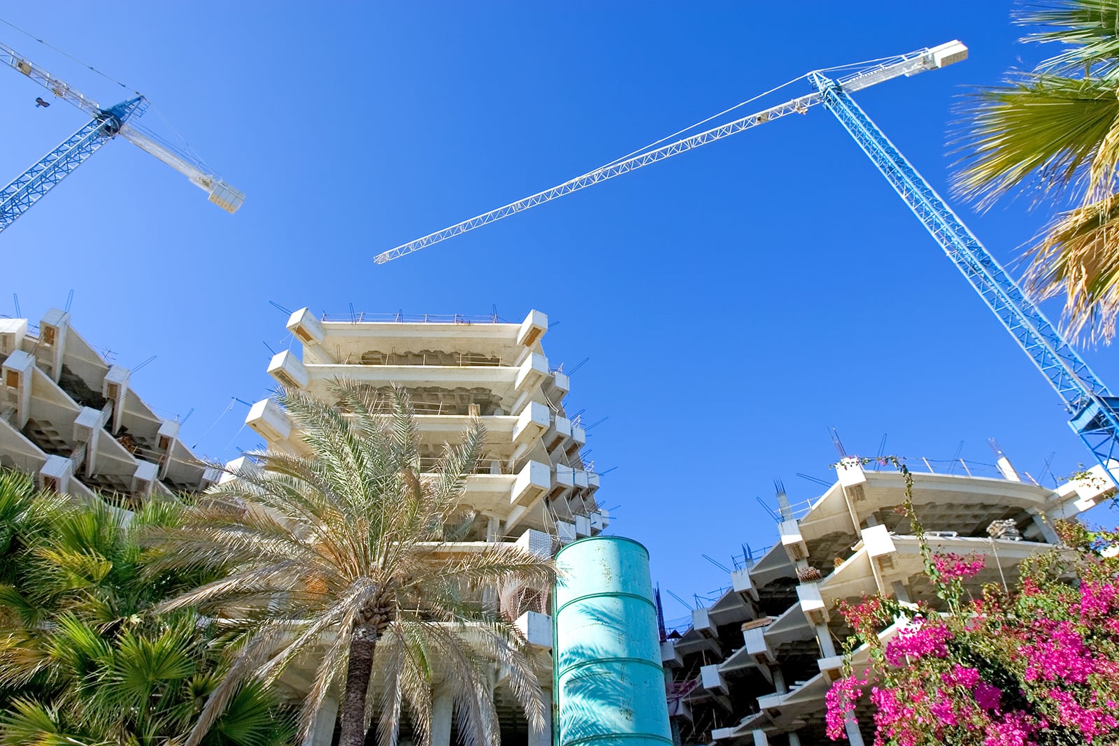 View of buildings constructions