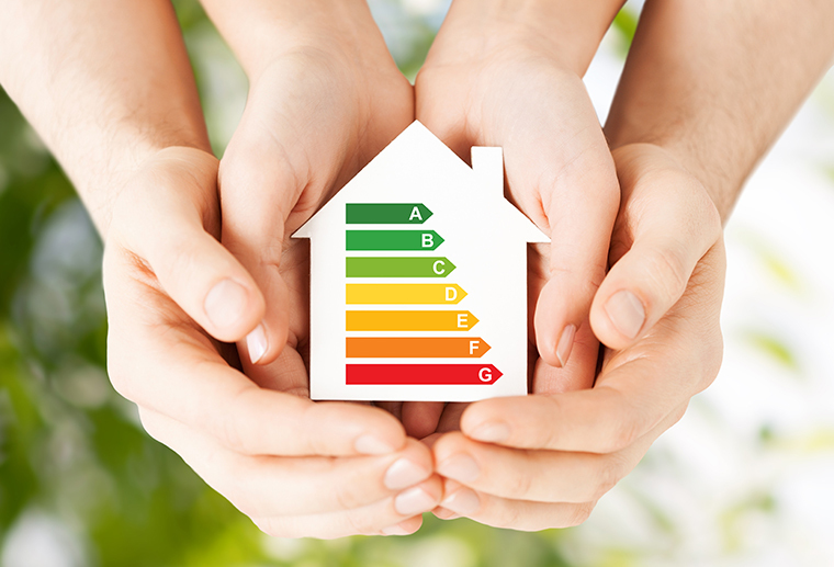 House shaped energy scale