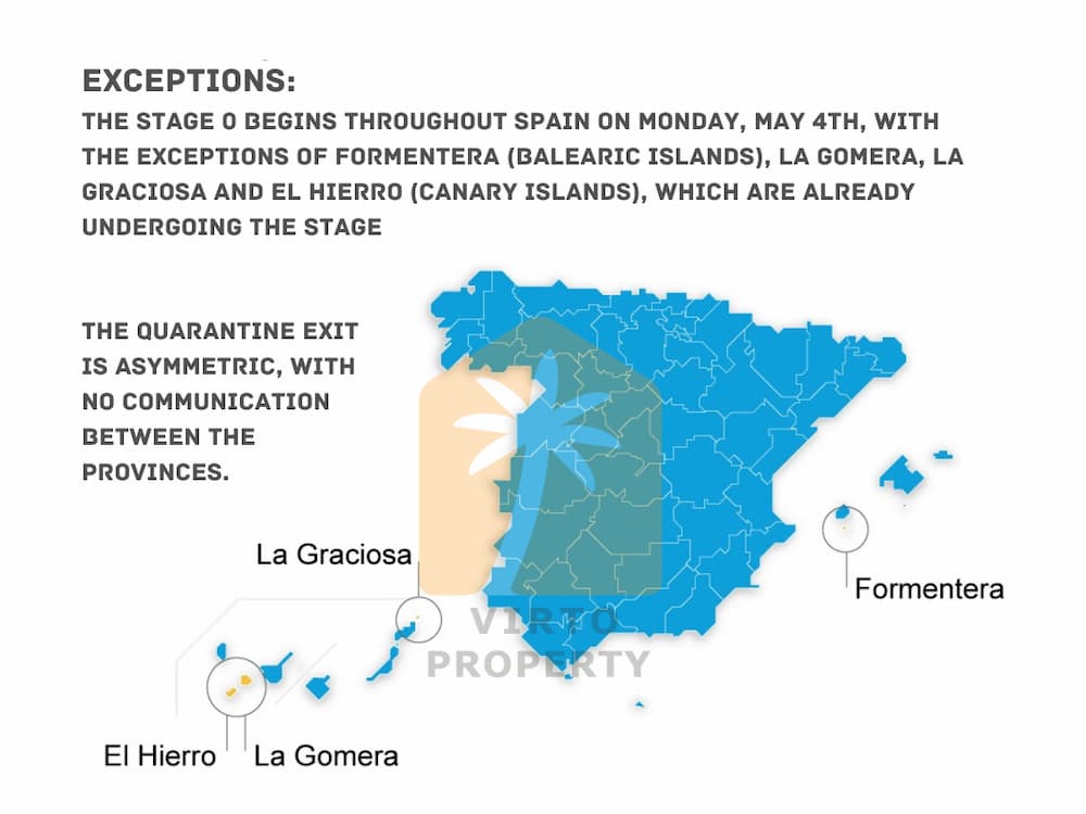 Карта Испании