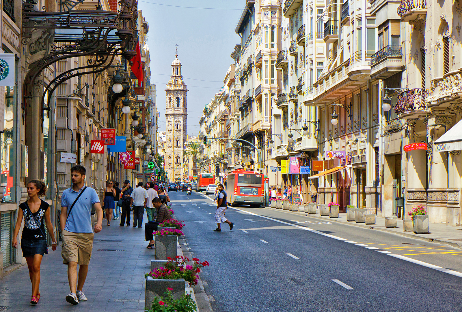 The Street of Valencia
