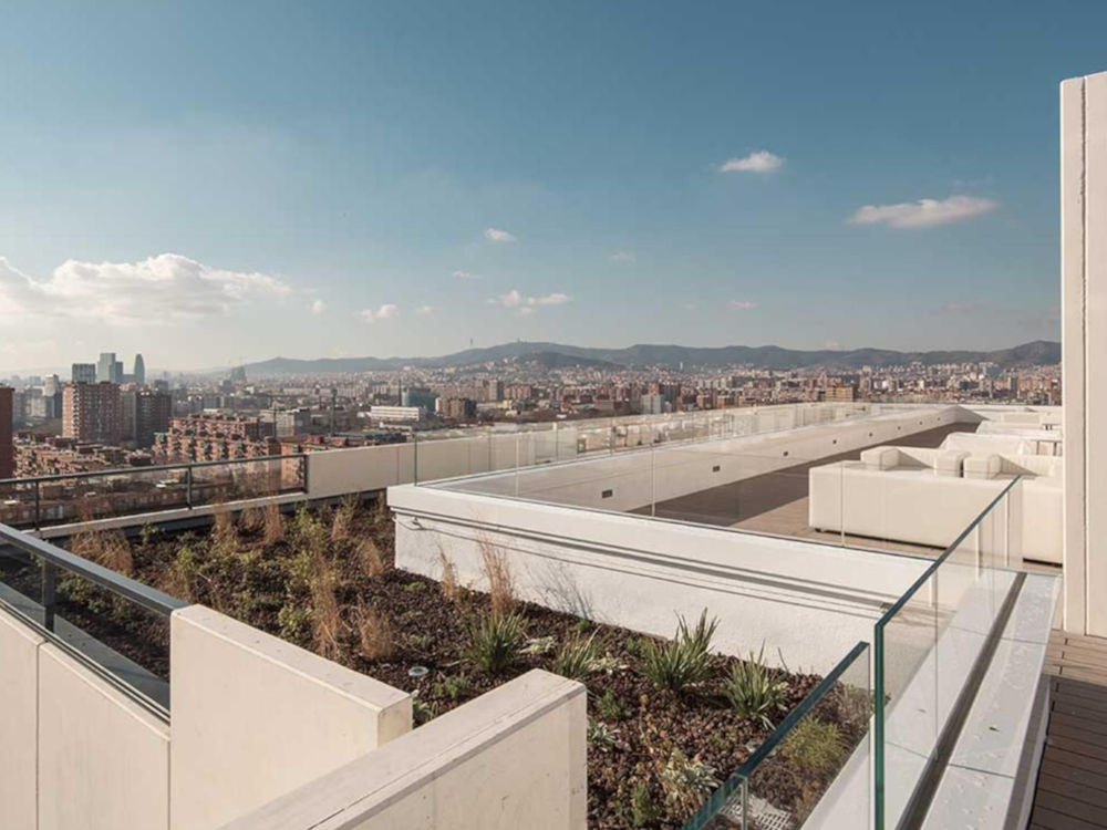 Penthouse with terrace and view in Barcelona