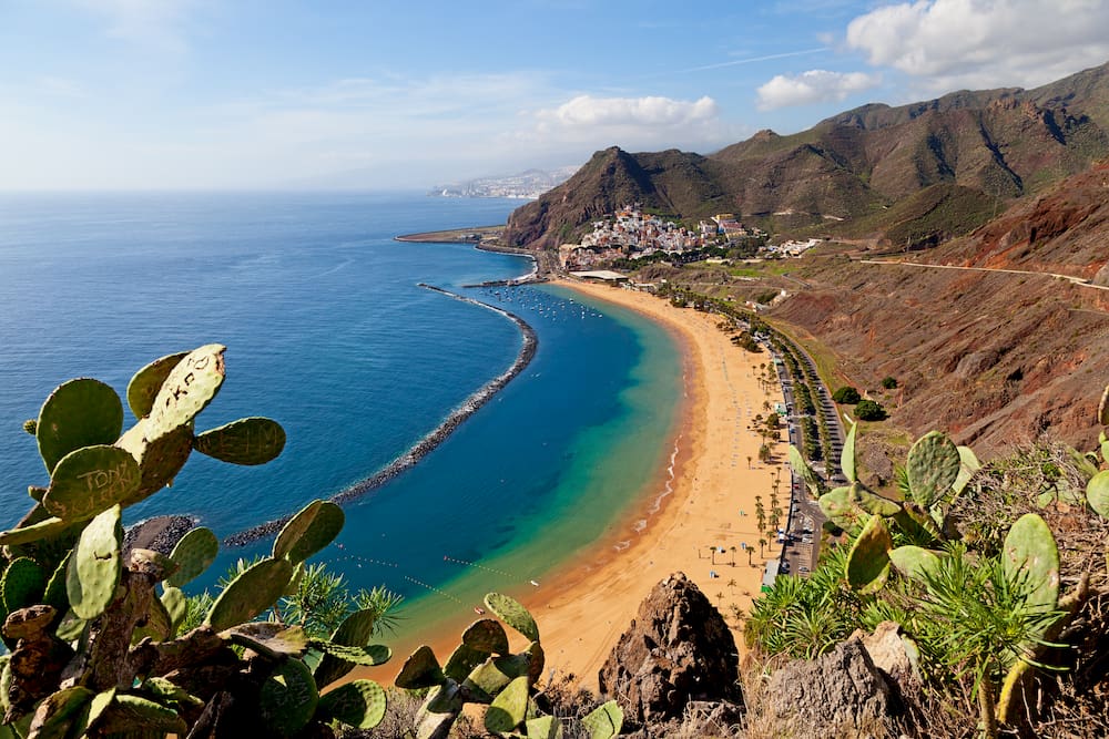 Coasal view on Tenerife