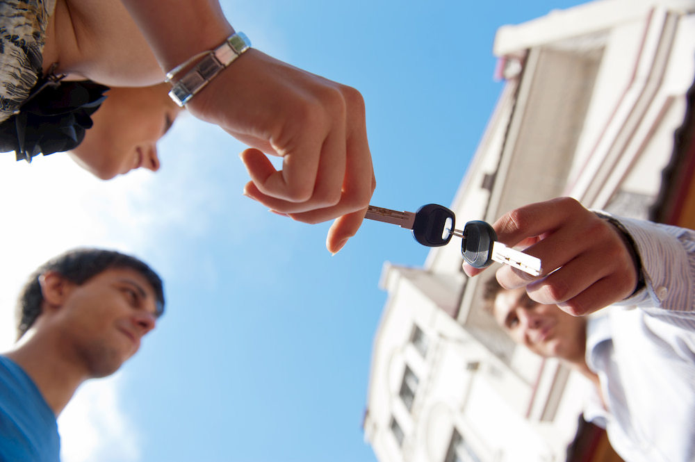 Rental keys moving between hands
