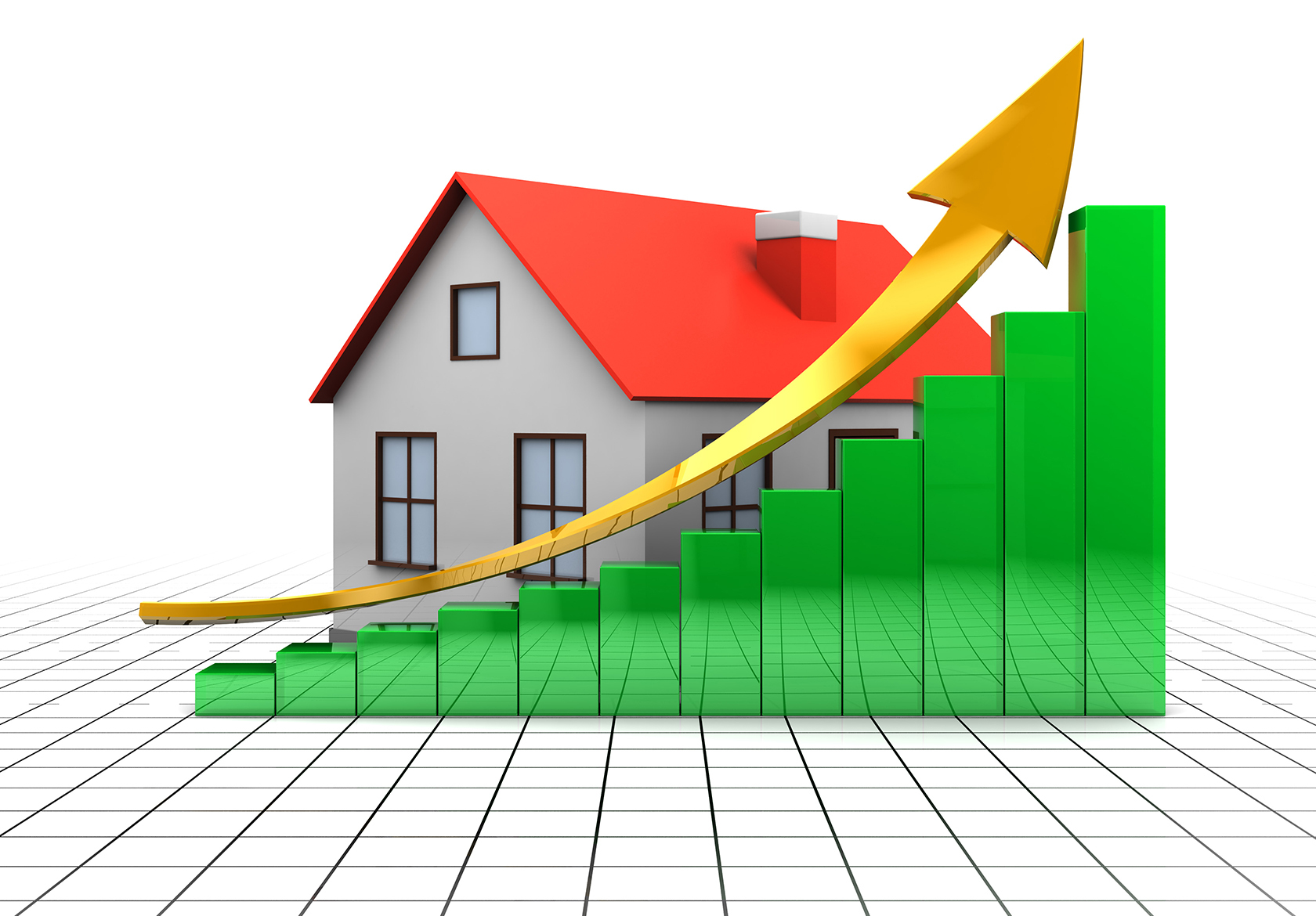 Spanish real estate price infographic for 2019
