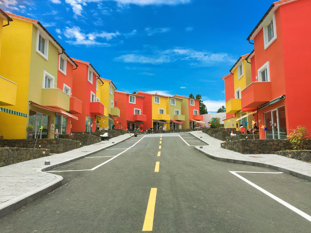Colorful district